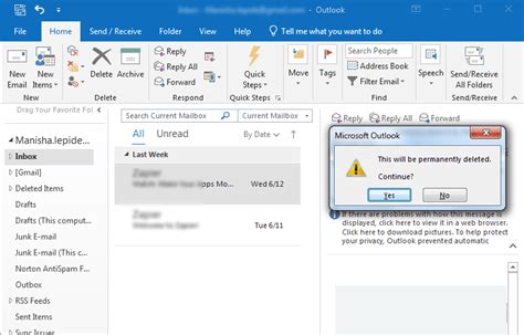 Then restart your Outlook client and wait for the sync to check if it could help. . Outlook this item has been changed still want to delete it